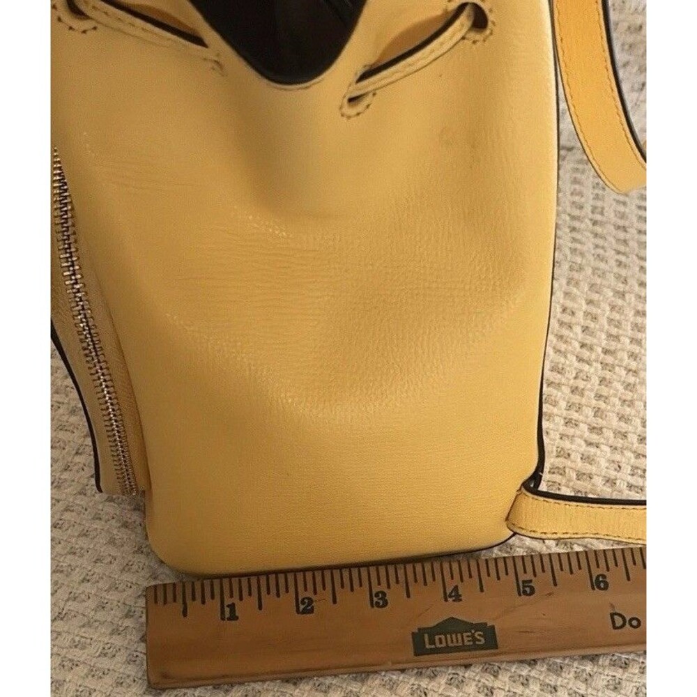 kate spade new york Darcy Flap Mini Backpack - Daybreak Yellow Designer Bag - Picture 10 of 12